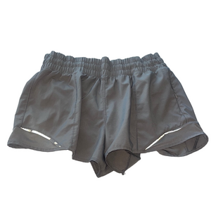 Women's Gray Athletic reflective running Shorts